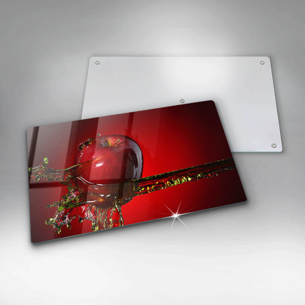 Copri piano cottura Frutta di mela in acqua