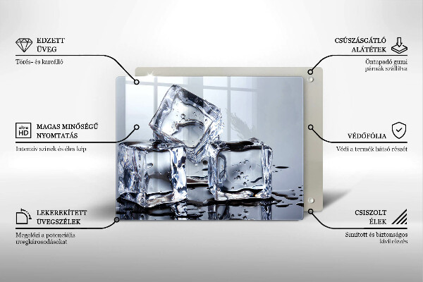 Copri piano cottura Cubetti di ghiaccio