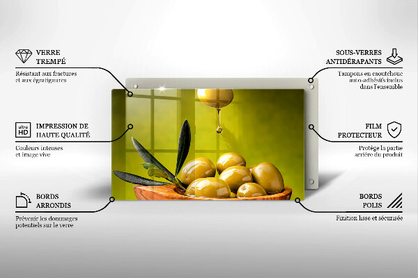 Copri piano cottura Olive gustose