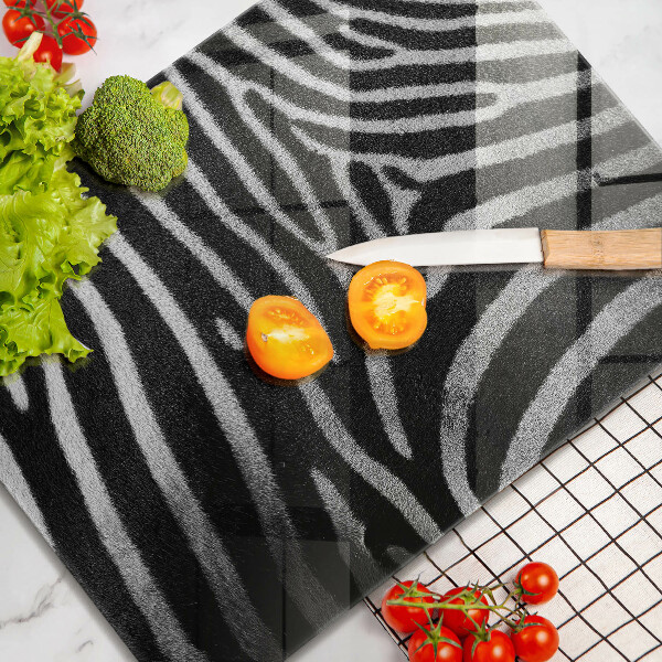 Copri piano induzione Strisce zebrate