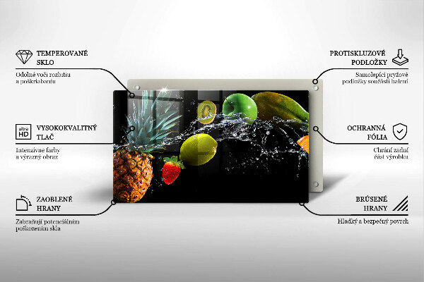 Copri piano induzione Frutta in acqua