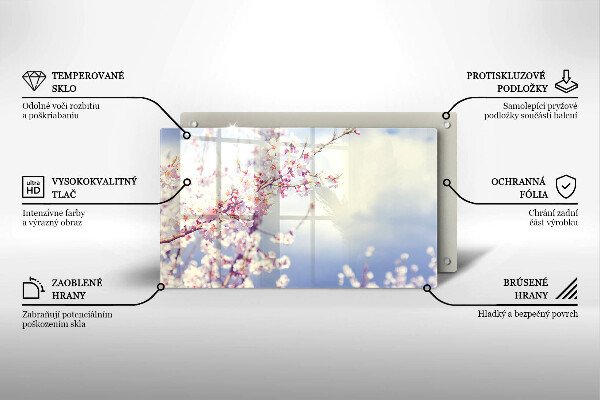 Copri piano induzione Albero fiorito