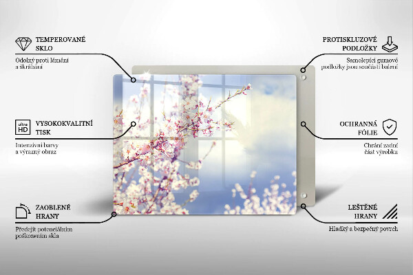 Copri piano induzione Albero fiorito