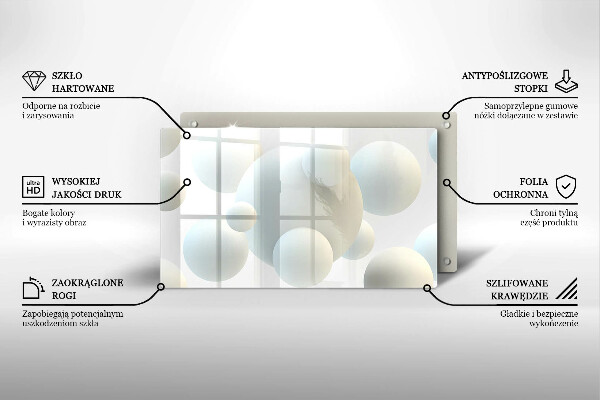 Copri piano induzione Palline 3D moderne
