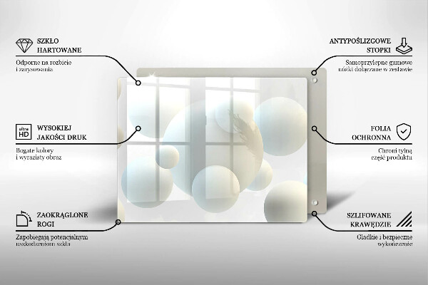 Copri piano induzione Palline 3D moderne