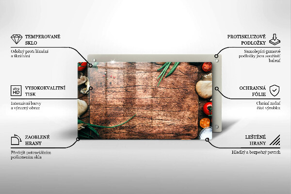 Copri piano cottura Tagliere da cucina in legno