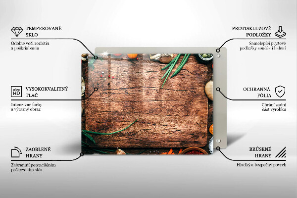 Copri piano cottura Tagliere da cucina in legno