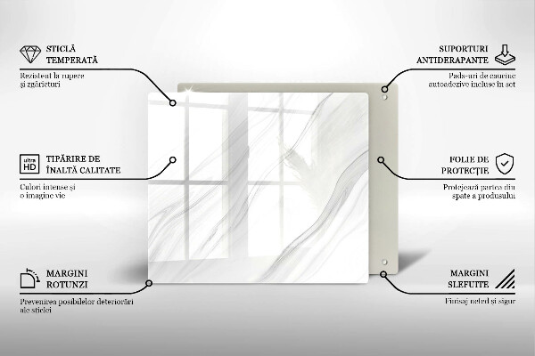 Copertura piano induzione Marmo delicato