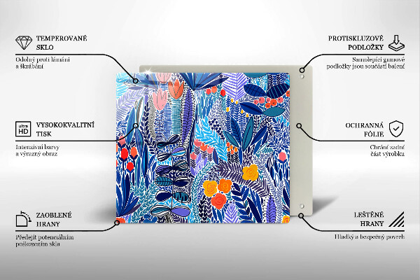 Copri piano cottura Prato dipinto