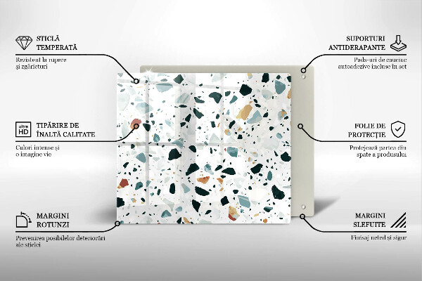 Copertura piano induzione Gres chiaro