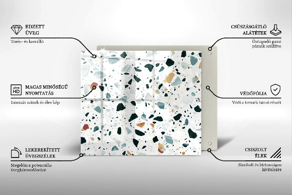 Copertura piano induzione Gres chiaro