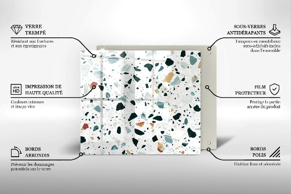 Copertura piano induzione Gres chiaro