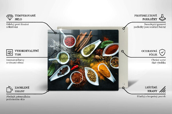 Copri piano cottura Spezie da cucina