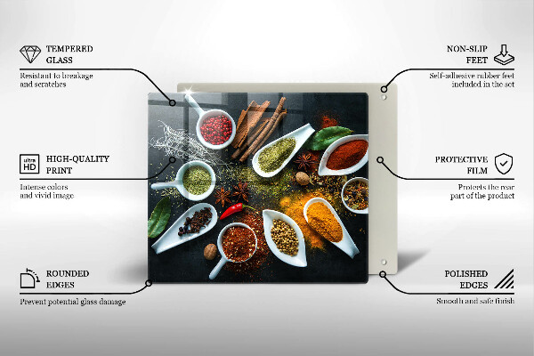 Copri piano cottura Spezie da cucina