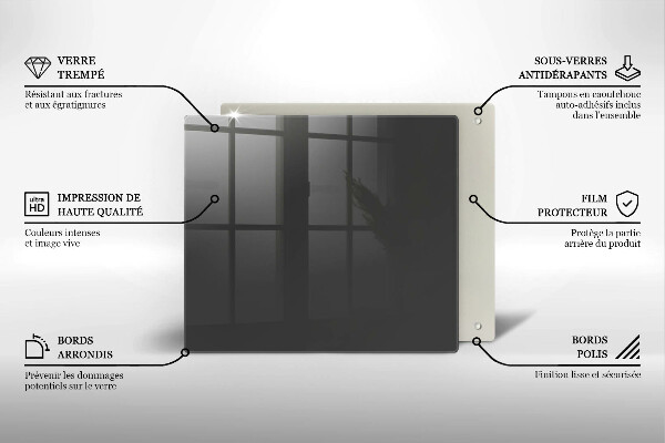 Copri piano cottura Colore grigio