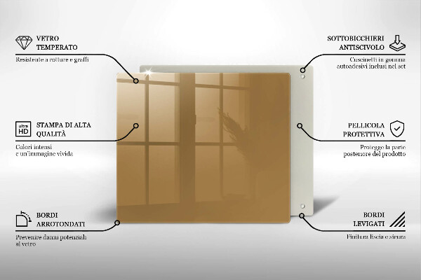 Copri piano cottura Colore beige