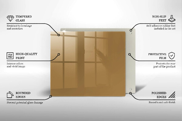 Copri piano cottura Colore beige