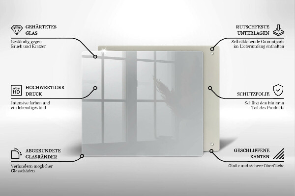 Copri piano cottura Colore grigio