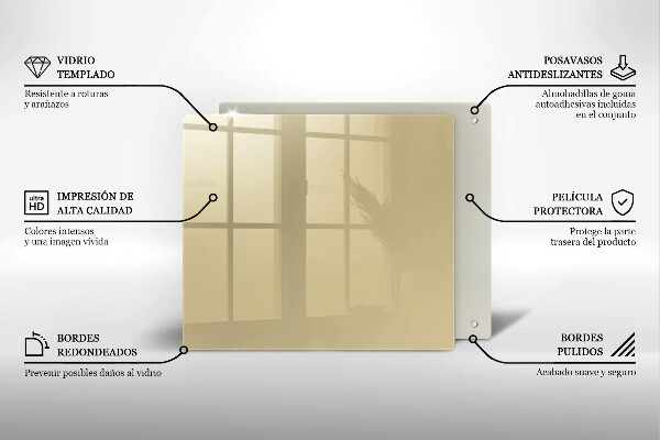 Copri piano cottura Colore beige