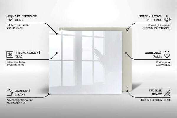 Copri piano cottura Colore bianco