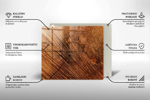 Copri piano cottura Struttura in legno