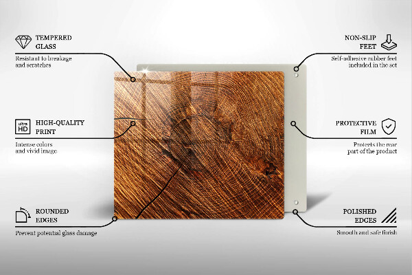 Copri piano cottura Struttura in legno