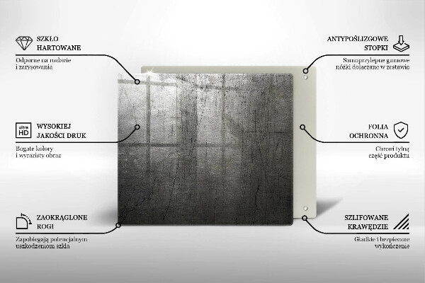 Copri piano cottura Struttura del metallo