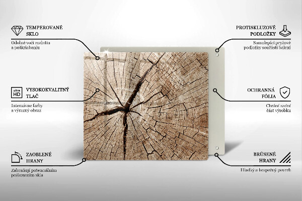 Proteggi piano induzione Sezione trasversale di un albero