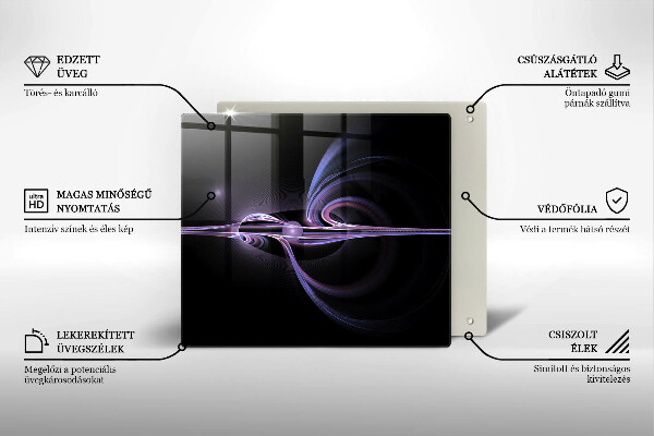 Copertura piano induzione Astrazione moderna