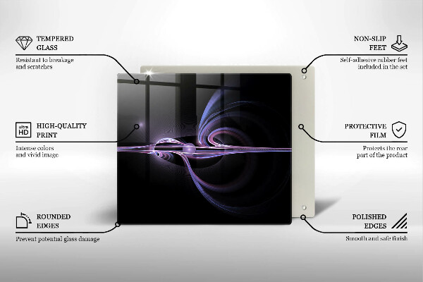 Copertura piano induzione Astrazione moderna