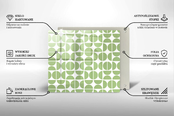 Copertura piano induzione Modello di forme boho