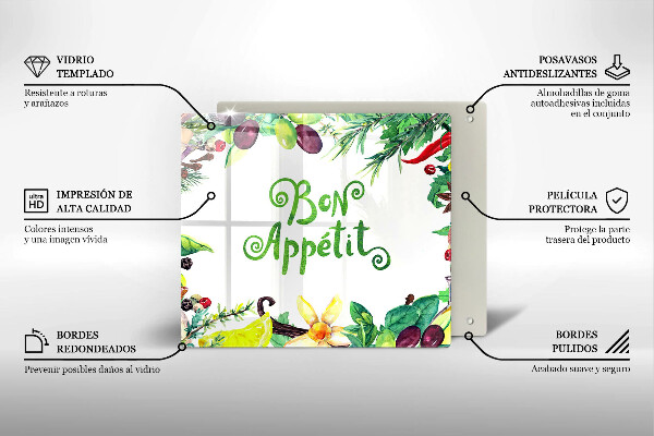 Copertura piano induzione Iscrizione Bon Appetit