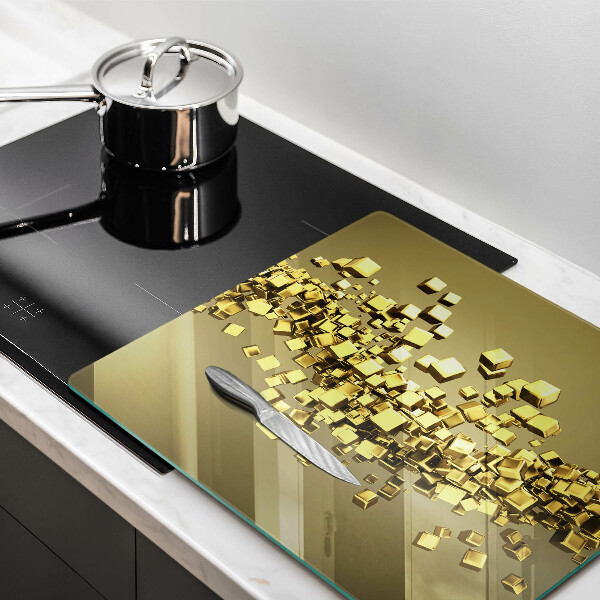 Copertura piano induzione Geometria astratta 3D