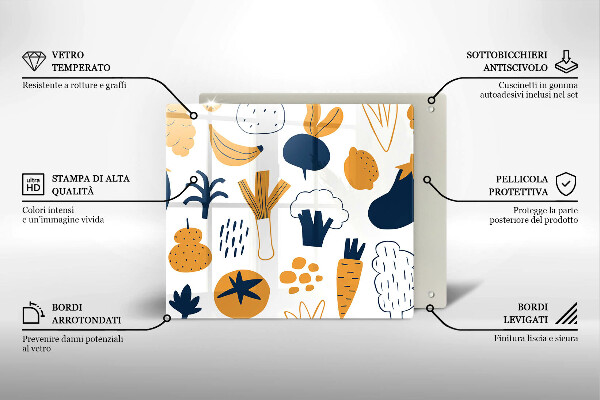 Copertura piano induzione Illustrazione del cibo