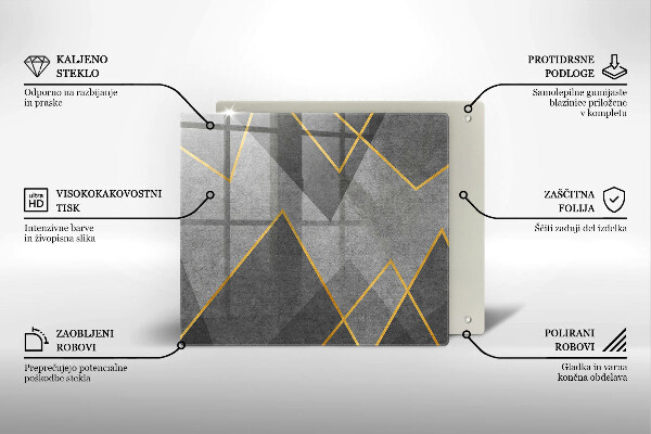 Copertura piano induzione Forme taglienti