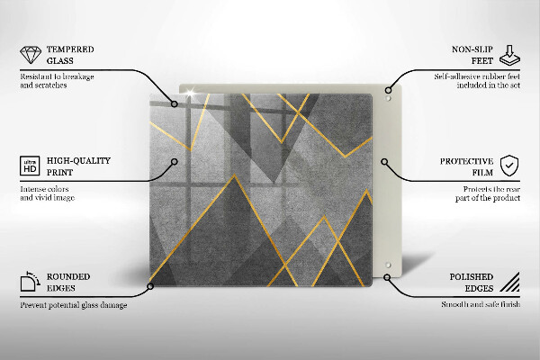 Copertura piano induzione Forme taglienti