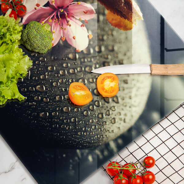 Copertura piano induzione Fiori pietre zen