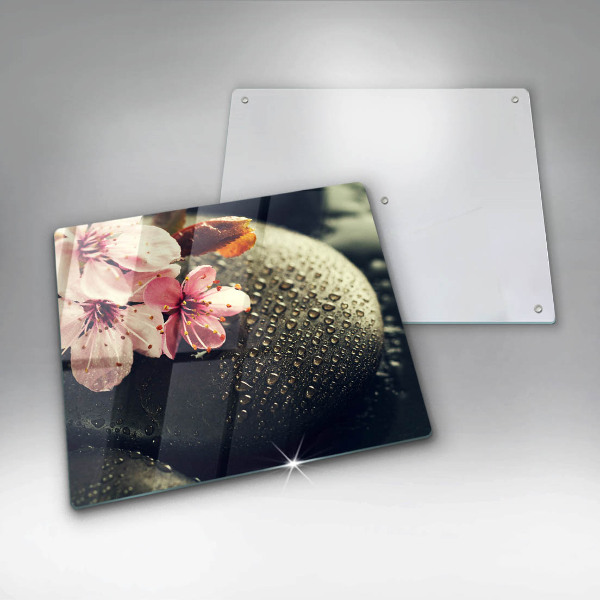 Copertura piano induzione Fiori pietre zen