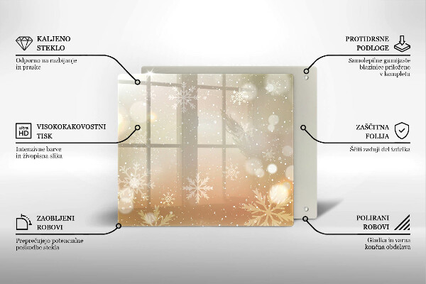 Copertura piano induzione Fiocchi di neve