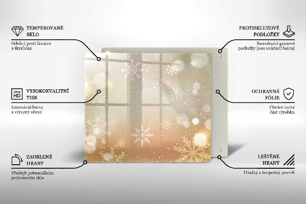 Copertura piano induzione Fiocchi di neve