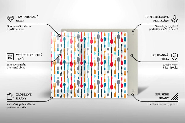 Copri piano cucina Illustrazione del cucchiaio