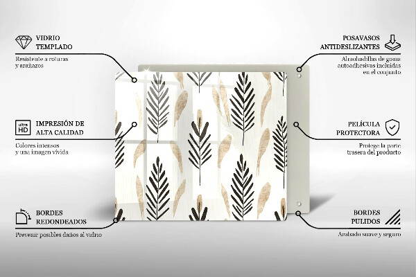 Copri piano cucina Piante bohémien