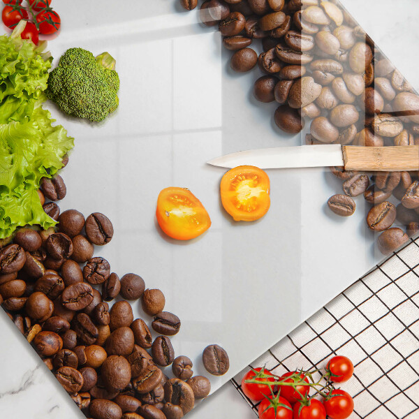 Copri piano cucina Chicchi di caffè