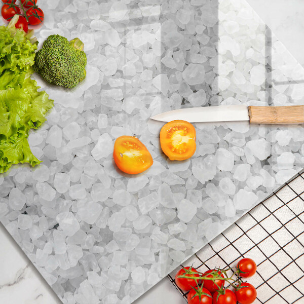 Copri piano cucina Cristalli di sale