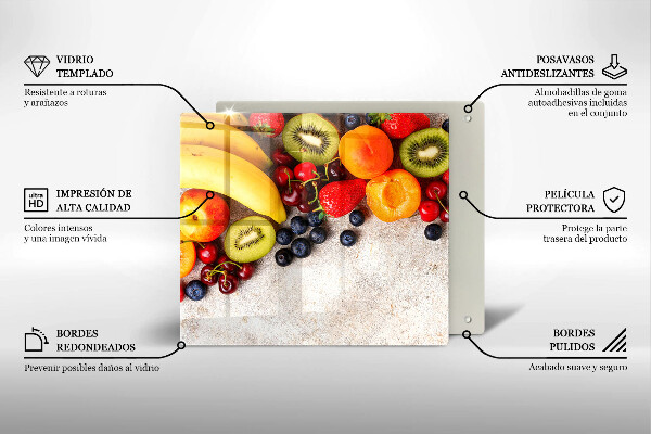 Copertura piano induzione Frutti delle feste