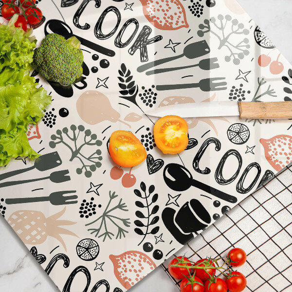 Copri piano cottura Motivo della cucina dei cartoni animati