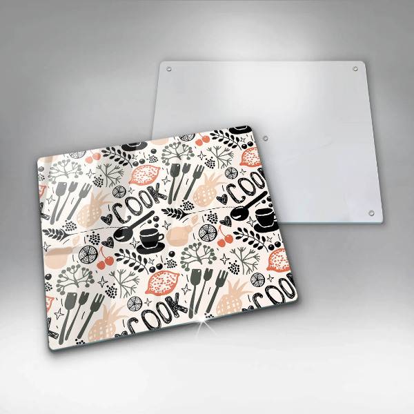 Copri piano cottura Motivo della cucina dei cartoni animati