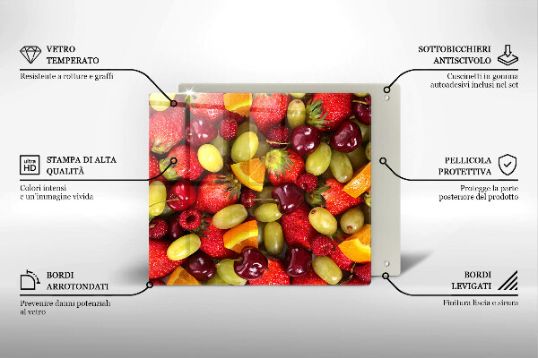 Copri piano cottura Frutti estivi