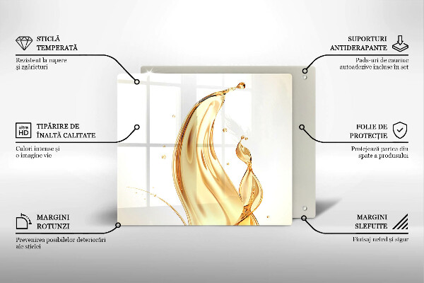 Copri piano cottura olio d'oliva