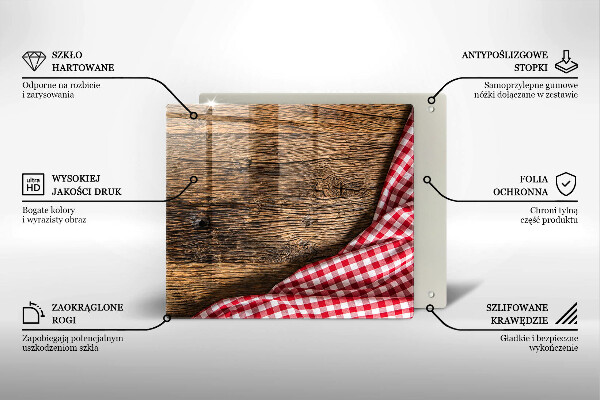 Copertura piano cottura Tavolo di legno